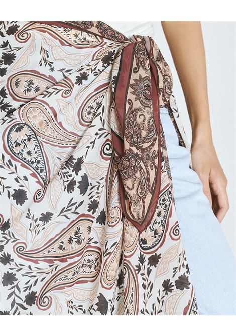 Sarong stampato ACCESS fashion | 63-4038-0091CHOCO